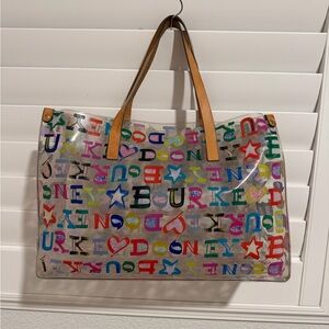 Dookey and Burke Tote Bag large. The bag has damage C last pic low price